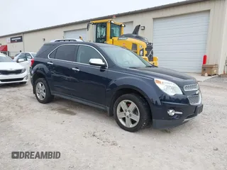 2015 Chevrolet Equinox LTZ with VIN 2GNFLHEK7F6206238, listed as a IAAI auction lot 41518571 with 211,842 mi miles. Bid and sale history available at carsss.com. Image 1.