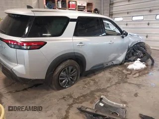 2023 Nissan Pathfinder S with VIN 5N1DR3AC3PC219508, listed as a IAAI auction lot 41808087 with 54,669 mi miles and . Bid and sale history available at DreamBid. Image 4.