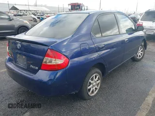 2003 Toyota Prius with VIN JT2BK18U830080841, listed as a IAAI auction lot 41529505 with 1 mi miles. Bid and sale history available at carsss.com. Image 4.