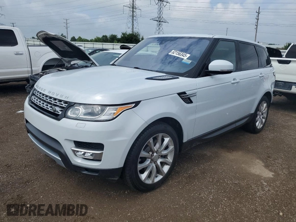 2016 Land Rover Range Rover Sport HSE with VIN SALWR2PF8GA105291, listed as a Copart auction lot 62156345 with 102,511 mi miles and Clean title. Bid and sale history available at DreamBid. Image 1.