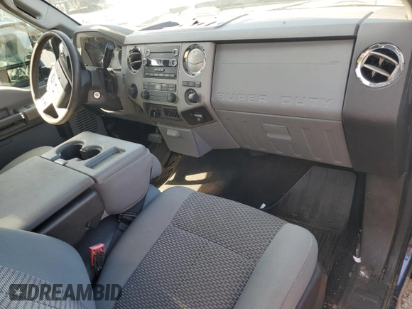 2011 Ford Super Duty F-250 SRW XL with VIN 1FTBF2B64BEA00271, listed as a Copart auction lot 70042814 with 0 mi miles and Salvage Title. Bid and sale history available at carsss.com. Image 8.