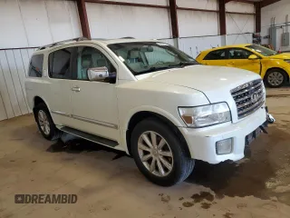 2009 Infiniti QX56 with VIN 5N3AA08C39N902046, listed as a Copart auction lot 50819105 with 0 mi miles and Salvage Title. Bid and sale history available at carsss.com. Image 4.