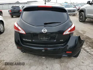 2012 Nissan Murano S with VIN JN8AZ1MW4CW211058, listed as a Copart auction lot 81328324 with 116,921 mi miles and Salvage Title. Bid and sale history available at DreamBid. Image 6.