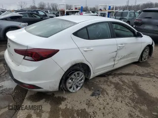 2019 Hyundai Elantra SE with VIN 5NPD74LF5KH490624, listed as a Copart auction lot 81681674 with 96,569 mi miles and Clean Title. Bid and sale history available at DreamBid. Image 3.