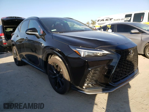 2022 Lexus NX with VIN 2T2KGCEZ9NC009611, listed as a Copart auction lot 38765473 with 109 mi miles. Bid and sale history available at carsss.com. Image 4.