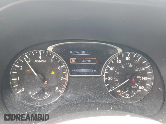 2018 Nissan Pathfinder SV with VIN 5N1DR2MM2JC625673, listed as a Copart auction lot 60851035 with 120,790 mi miles and Salvage title. Bid and sale history available at DreamBid. Image 9.