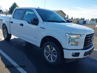 2017 Ford F-150 XL with VIN 1FTEW1EP9HFA26847, listed as a IAAI auction lot 41294852 with 152,543 mi miles. Bid and sale history available at carsss.com. Image 1.
