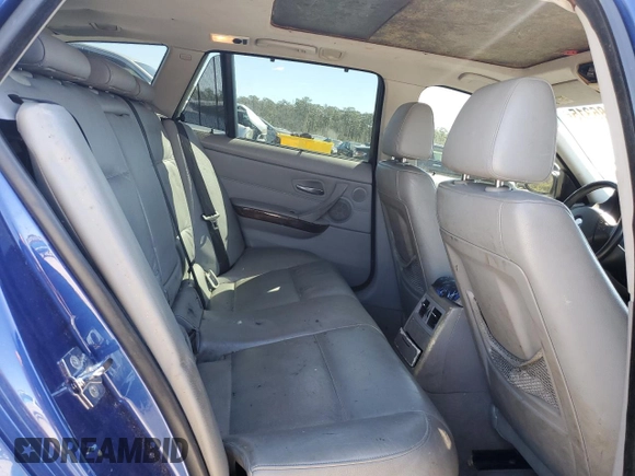 2007 BMW 3 Series 328i with VIN WBAVS13527FX15072, listed as a Copart auction lot 48186315 with 224,583 mi miles and Salvage Title. Bid and sale history available at carsss.com. Image 10.