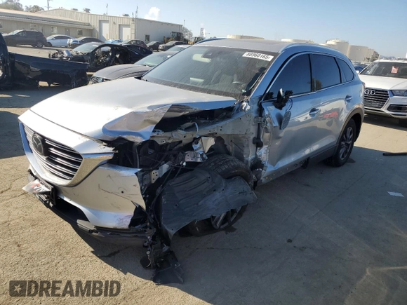 2020 Mazda CX-9 Touring with VIN JM3TCBCYXL0418949, listed as a Copart auction lot 88960165 with 46,310 mi miles and Salvage Title. Bid and sale history available at carsss.com. Image 1.