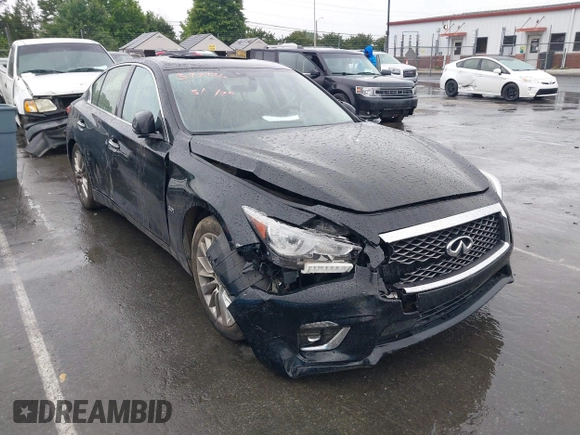 2020 Infiniti Q50 Luxe with VIN JN1EV7AP3LM207722, listed as a IAAI auction lot 42365046 with 94,738 mi miles and . Bid and sale history available at DreamBid. Image 6.