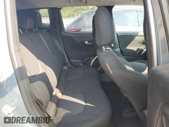 2017 Jeep Renegade Latitude with VIN ZACCJBBB9HPF91665, listed as a Copart auction lot 58564845 with 159,524 mi miles and Salvage title. Bid and sale history available at DreamBid. Image 11.