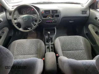 1998 Honda Civic HX with VIN 1HGEJ7128WL101968, listed as a Copart auction lot 51053835 with 297,230 mi miles and Salvage Title. Bid and sale history available at carsss.com. Image 8.
