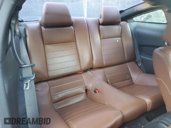 2012 Ford Mustang GT Premium with VIN 1ZVBP8CF1C5263105, listed as a Copart auction lot 43135345 with 146,670 mi miles and Salvage Title. Bid and sale history available at DreamBid. Image 10.