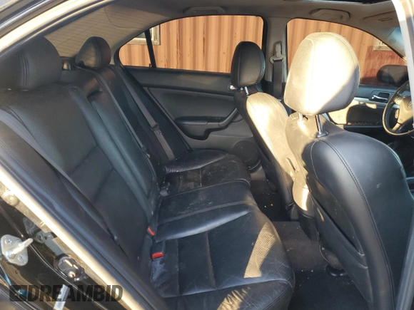 2008 Acura TSX with VIN JH4CL96858C003815, listed as a Copart auction lot 87290554 with 197,757 mi miles and Salvage Title. Bid and sale history available at carsss.com. Image 10.