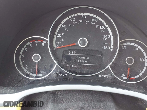 2013 Volkswagen Beetle 2.5L w/Sun/Sound/Nav with VIN 3VWJX7AT2DM680808, listed as a IAAI auction lot 42141906 with 113,399 mi miles and . Bid and sale history available at DreamBid. Image 15.