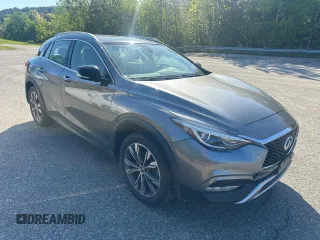 2018 Infiniti QX30 Premium z VIN SJKCH5CR1JA049133, wystawiony jako Copart lot #59198265 z przebiegiem 119 877 mil mil oraz Czysty tytuł • Clean title. Historia ofert i sprzedaży dostępna na DreamBid. Obrazek 1.