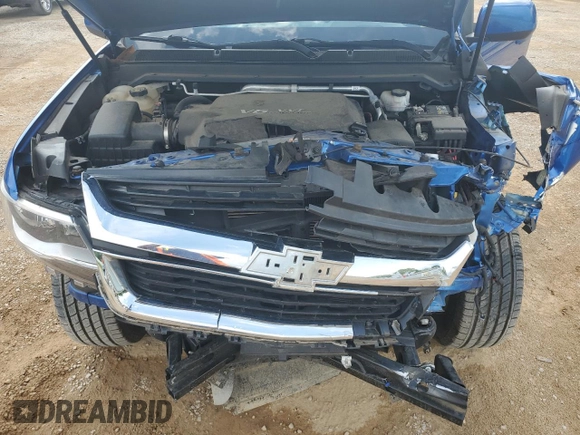 2019 Chevrolet Colorado 2WD LT with VIN 1GCGSCEN4K1209110, listed as a Copart auction lot 59401445 with 44,950 mi miles and Non repairable. Bid and sale history available at DreamBid. Image 11.