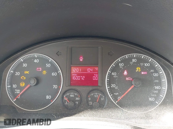 2009 Volkswagen Jetta S с VIN 3VWJZ71K79M040280, выставлен на аукционе IAAI как лот 42328383 с пробегом 160 072 миль миль и . История ставок и продаж доступна на DreamBid. Изображение 7.