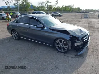 2017 Mercedes-Benz C C 300 with VIN 55SWF4JB6HU182542, listed as a IAAI auction lot 41990118 with 47,013 mi miles. Bid and sale history available at carsss.com. Image 1.