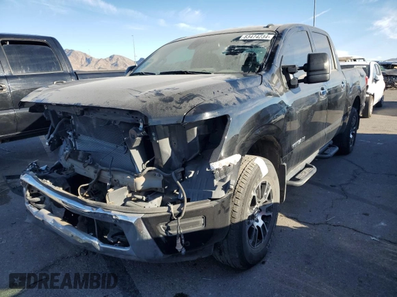 2021 Nissan Titan SV z VIN 1N6AA1ED3MN514501, wystawiony jako Copart lot #83474234 z przebiegiem 30 315 mil mil oraz Szkoda całkowita • Salvage title. Historia ofert i sprzedaży dostępna na DreamBid. Obrazek 1.