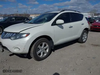 2010 Nissan Murano LE with VIN JN8AZ1MW8AW135129, listed as a IAAI auction lot 41554777 with 103,000 mi miles. Bid and sale history available at carsss.com. Image 16.