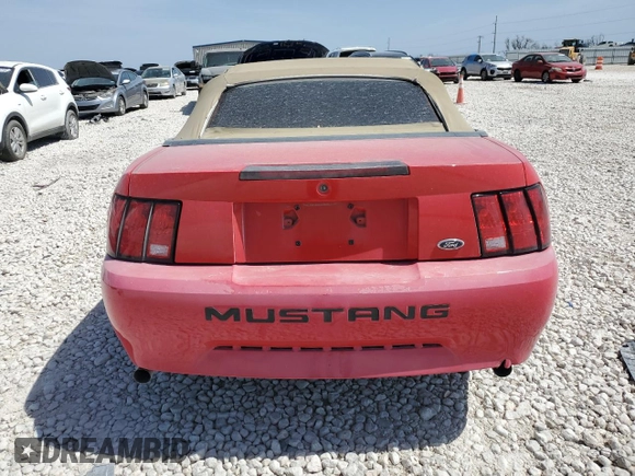 2004 Ford Mustang Deluxe with VIN 1FAFP44674F211829, listed as a Copart auction lot 49388445 with 107,427 mi miles and Salvage Title. Bid and sale history available at carsss.com. Image 6.