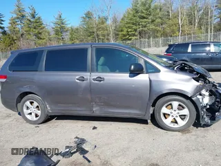 2012 Toyota Sienna with VIN 5TDZK3DC4CS228916, listed as a IAAI auction lot 41936870 with 188,227 mi miles. Bid and sale history available at carsss.com. Image 14.