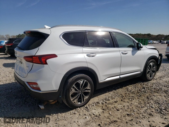 2019 Hyundai Santa Fe Ultimate with VIN 5NMS53AA1KH114031, listed as a Copart auction lot 50471895 with 74,864 mi miles and Salvage Title. Bid and sale history available at carsss.com. Image 3.