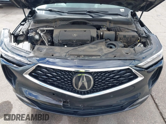 2023 Acura MDX w/Technology Package with VIN 5J8YD9H4XPL002240, listed as a IAAI auction lot 41754411 with 58,721 mi miles. Bid and sale history available at carsss.com. Image 10.