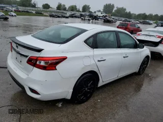 2018 Nissan Sentra SR with VIN 3N1AB7AP6JY265258, listed as a Copart auction lot 61939254 with 144,608 mi miles and Salvage Title. Bid and sale history available at DreamBid. Image 3.