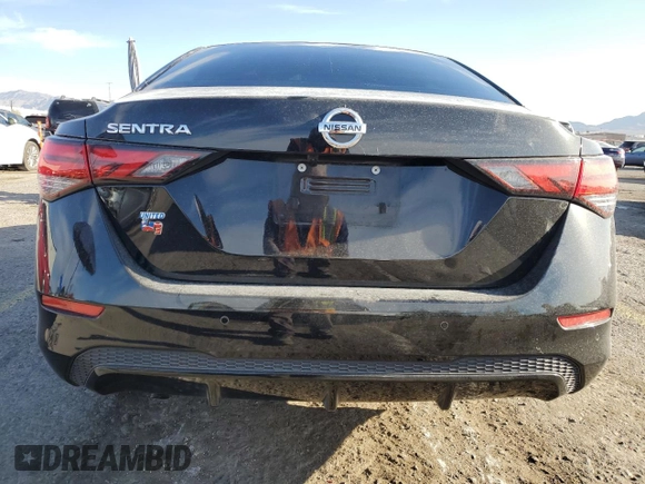 2023 Nissan Sentra S with VIN 3N1AB8BV4PY287948, listed as a Copart auction lot 54392555 with 32,234 mi miles and Salvage Title. Bid and sale history available at DreamBid. Image 6.