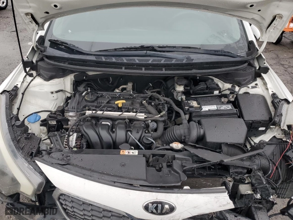 2016 Kia Forte LX with VIN KNAFK4A63G5443347, listed as a Copart auction lot 43273175 with 111,944 mi miles and Salvage Title. Bid and sale history available at carsss.com. Image 12.