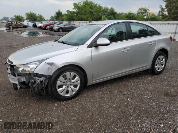 2014 Chevrolet Cruze 1LT with VIN 1G1PC5SB5E7267465, listed as a Copart auction lot 69096584 with 118,077 mi miles and Clean Title. Bid and sale history available at carsss.com. Image 1.