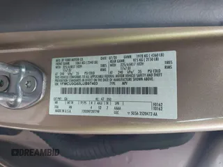 2020 Ford Escape SE with VIN 1FMCU0G60LUB97403, listed as a IAAI auction lot 41544829 with 47,734 mi miles. Bid and sale history available at carsss.com. Image 9.