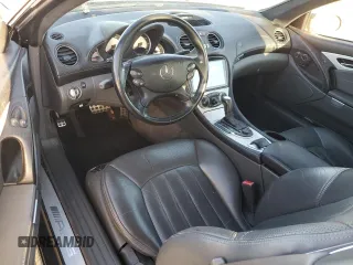 2005 Mercedes-Benz SL 55 AMG with VIN WDBSK74FX5F087211, listed as a Copart auction lot 79300514 with Not provided miles and Salvage title. Bid and sale history available at DreamBid. Image 8.