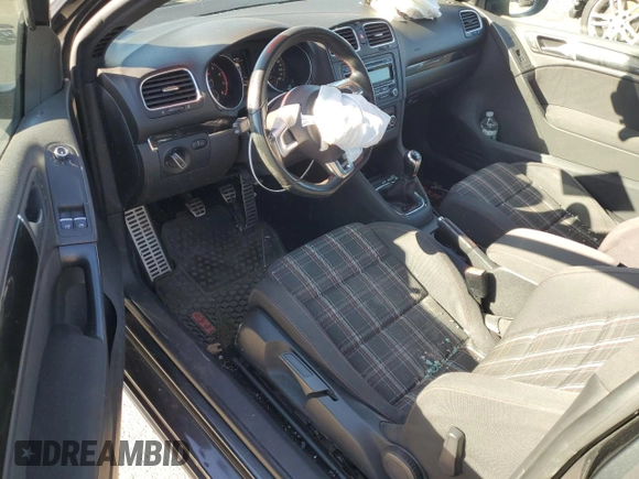 2012 Volkswagen GTI w/Conv & Sunroof with VIN WVWEV7AJ4CW125785, listed as a Copart auction lot 49780335 with 125,837 mi miles and Salvage title. Bid and sale history available at DreamBid. Image 8.
