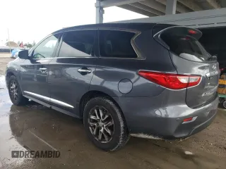 2013 Infiniti JX35 with VIN 5N1AL0MM5DC307365, listed as a Copart auction lot 74842944 with 176,114 mi miles and Clean Title. Bid and sale history available at carsss.com. Image 2.