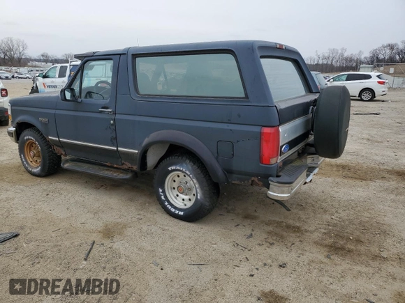 1994 Ford Bronco Custom with VIN 1FMEU15H7RLA18596, listed as a Copart auction lot 52549685 with Not Provided miles and Clean Title. Bid and sale history available at DreamBid. Image 2.
