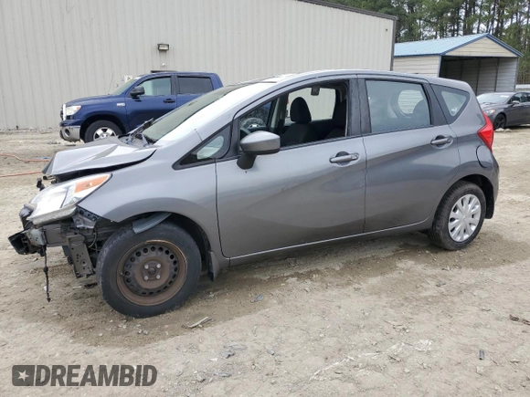 2016 Nissan Note S with VIN 3N1CE2CPXGL393265, listed as a Copart auction lot 51926195 with 142,455 mi miles and Salvage Title. Bid and sale history available at DreamBid. Image 1.