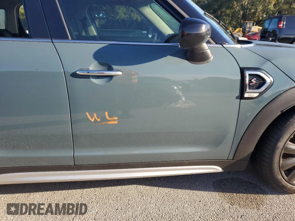 2021 MINI Countryman Cooper S with VIN WMZ53BR03M3N21746, listed as a Copart auction lot 74237774 with 0 mi miles and Non Repairable. Bid and sale history available at carsss.com. Image 12.