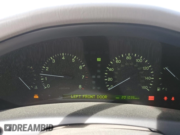 1998 Lexus LS 400 z VIN JT8BH28F9W0134440, wystawiony jako Copart lot #50134335 z przebiegiem 201 036 mil mil oraz Szkoda całkowita • Salvage title. Historia ofert i sprzedaży dostępna na DreamBid. Obrazek 9.