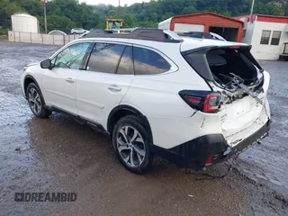 2021 Subaru Outback Touring with VIN 4S4BTAPC7M3221861, listed as a IAAI auction lot 42434307 with 52,230 mi miles and . Bid and sale history available at DreamBid. Image 3.