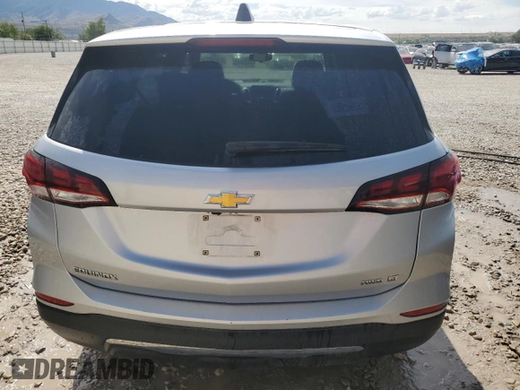 2022 Chevrolet Equinox LT z VIN 3GNAXUEV5NL203155, wystawiony jako Copart lot #60285385 z przebiegiem 112 071 mil mil oraz Czysty tytuł • Clean title. Historia ofert i sprzedaży dostępna na DreamBid. Obrazek 6.