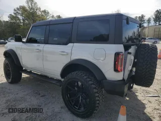 2022 Ford Bronco with VIN 1FMEE5DP0NLA95804, listed as a Copart auction lot 41289944 with 21,936 mi miles. Bid and sale history available at carsss.com. Image 2.