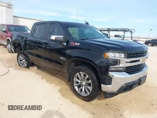 2021 Chevrolet Silverado 1500 LT with VIN 1GCUYDED9MZ178701, listed as a IAAI auction lot 41085034 with 81,682 mi miles. Bid and sale history available at carsss.com. Image 1.