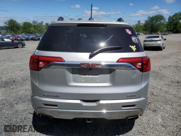 2018 GMC Acadia Denali z VIN 1GKKNXLS1JZ182650, wystawiony jako Copart lot #57838865 z przebiegiem 114 317 mil mil oraz Szkoda całkowita • Salvage title. Historia ofert i sprzedaży dostępna na DreamBid. Obrazek 6.