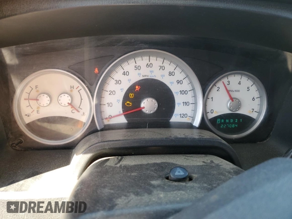 2008 Dodge Dakota SLT with VIN 1D7HW48N28S567955, listed as a Copart auction lot 57846685 with 227,084 mi miles and Salvage title. Bid and sale history available at DreamBid. Image 9.