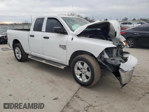 2019 Ram 1500 Classic Tradesman with VIN 1C6RR6FG1KS526494, listed as a Copart auction lot 89125065 with 66,551 mi miles and Salvage Title. Bid and sale history available at carsss.com. Image 4.