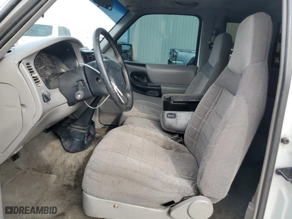 1997 Ford Ranger XL with VIN 1FTCR14A4VPB15565, listed as a Copart auction lot 77610414 with 206,192 mi miles and Salvage Title. Bid and sale history available at carsss.com. Image 7.