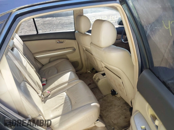 2006 Lexus RX 400h with VIN JTJHW31U962006748, listed as a IAAI auction lot 42654250 with 262,469 mi miles and . Bid and sale history available at DreamBid. Image 8.